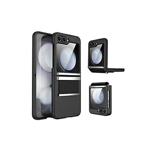 Samsung Galaxy Z Flip5 5G �P�[�X �܂肽���݌^ Android �X�}�z�A�N�Z�T���[ PC �v���X�`�b�N�� CASE �ϏՌ� �y�� ���� �����₷�� ���킢�� �S�ʕی� ������� �J�b�R���� �Ռ��ɋ��� �֗� ���p �l�C �P