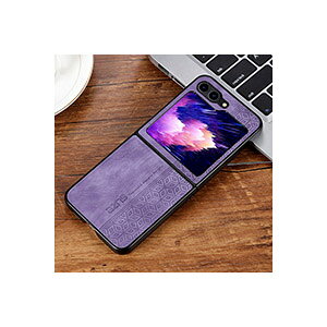 Samsung Galaxy Z Flip6 5G �P�[�X �܂肽���݌^Android�X�}�z�A�N�Z�T���[ PC&PU���U�[ 2�d�\�� �w�ʃ��U�[�� CASE �ϏՌ� �y�� �����h�~ �w��h�~ �������H �����₷�� �S�ʕی� �J�b�R���� �֗� ���p 