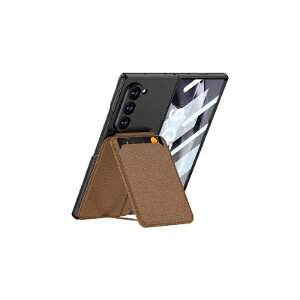 �T���X�� �M�����N�V�[ Samsung Galaxy Z Fold6 5G �P�[�X �J�o�[ �܂肽���݌^Android�X�}�z�A�N�Z�T���[ PC �v���X�`�b�N�� �J�[�h�z���_�[�t�� �u���P�b�g�t�� CASE �ϏՌ��J�o�[ �y�� �����₷�� �S