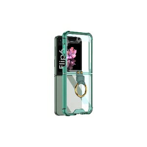 Samsung Galaxy Z Flip6 5G �P�[�X �܂肽���݌^ Android �X�}�z�A�N�Z�T���[ tpu �����t�B�����t�� �����O�t���@�ی� CASE �ϏՌ� �y�� ���� �����₷�� ���킢�� �S�ʕی� ������� �J�b�R���� �Ռ���