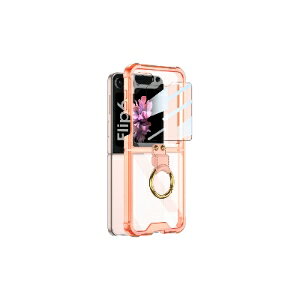 Samsung Galaxy Z Flip6 5G P[X ܂肽݌^ Android X}zANZT[ tpu tBt Ot@ی CASE ϏՌ y  ₷ 킢 Sʕی  JbR Ռ