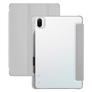 Xiaomi POCO Pad Pad 5 �P�[�X �ϏՌ� �J�o�[ �V���I�~ Xiaomi POCO �p�b�h 12.1�C���` 2024���f�� �蒠�^�J�o�[ �N���A�o�b�N�P�[�X TPU+PU���U�[�� �I�[�g�X���[�v�@�\ ������� �����₷�� ����h�~ �X