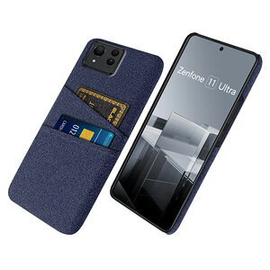 ASUS Zenfone 11 Ultra �P�[�X �ϏՌ� ����ق��肩���� CASE �w�ʃf�j���� �L�����p�X�� �w�ʃJ�[�h�|�P�b�g �����₷�� PC�f�� �n�[�h�J�o�[ �l�C �w�ʃJ�o�[ �������� �G�C�X�[�X �A�X�[�X �[��