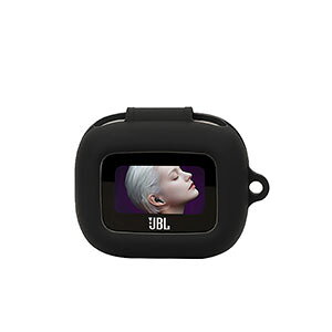 JBL LIVE FLEX 3/LIVE BUDS 3 �P�[�X �ϏՌ� �V���R���f�ނ̃J�o�[ �C���z���E�w�b�h�z�� �A�N�Z�T���[ �W�F�[�r�[�G�� ���C�u FLEX 3/BUDS 3 CASE �ϏՌ� �����h�~ ���[ �ی� �\�t�g�P�[�X �l�C �������� 