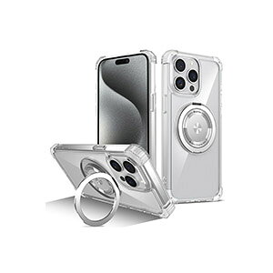 �A�b�v�� �A�C�t�H�� Apple iPhone 16 16 Plus 16 Pro 16 Pro Max�P�[�X �J�o�[ CASE TPU+PC�f�� �Ռ��h�~ �����₷�� �N���A ���� �X�^���h�@�\ �����O�u���P�b�g�t�� �֗� ���p �l�C �w��h�~ �ϏՌ��J�o�[