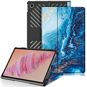 Lenovo Tab Plus �P�[�X �ϏՌ� �J�o�[ ���m�{ �^�u �v���X 11.5�C���`/�^ PC+PU���U�[�� �֗� ���p �l�C �������� ������� �����₷�� ����h�~ �J�b�R���� �Y��� �N�₩�� ���� �蒠�^�J�o�[ ����