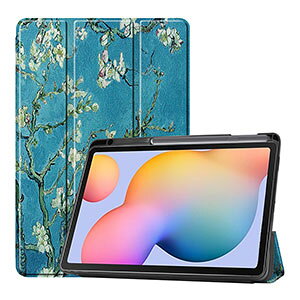 Samsung Galaxy Tab S6 Lite 2024 (Wi-Fi) P[X 蒠^ Jo[ MNV[ ^u S6 Cg 2024f TPU+PUU[ Sy[ ֗ lC   ₷ h~ I[gX[v X^