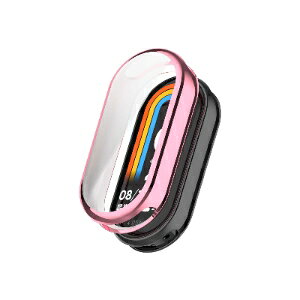 �V���I�~ Xiaomi Smart Band 9 �P�[�X �E�F�A���u���[���E�X�}�[�g�E�H�b�` �t���J�o�[ �t���ی� �N���A ���b�L�d�グ TPU�f�� �V���v���� ��̌^ �X�}�[�g�E�H�b�` �\�t�g�J�o�[ �V���I�~ CASE ��