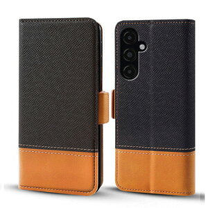 �T���X�� Samsung Galaxy S24 FE �P�[�X �ϏՌ� �J�o�[ �蒠�^ ���z�^ TPU&PU���U�[ ������� ����h�~ ��G�蔲�Q �X�^���h�@�\ �J�[�h���[ ���p �l�C �֗����̍��� �蒠�^�J�o�[ CASE �����K���X�t�B