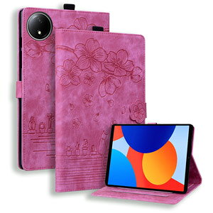 Xiaomi Redmi Pad SE 8.7C` P[X 蒠^ Jo[ h~ pbh SE 2024f TPU+PUU[fސ ԕ ֗ lC   ₷ h~ J[h[ X^h@\ JbR 