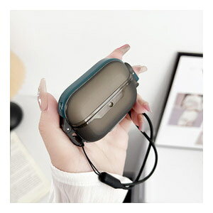 Apple airpods4 4 2024f P[X ϏՌ Jo[ TPUfނ̃Jo[ TCh Ɨȃ{^t CzEwbhz GA[|bY CASE h~ [ ی ֗ n p lC  