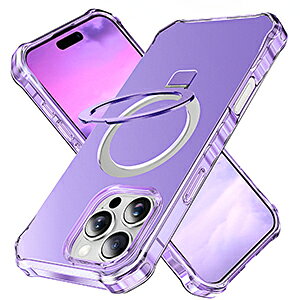 �A�b�v�� �A�C�t�H�� Apple iPhone 16 16 Plus 16 Pro 16 Pro Max �P�[�X �ϏՌ� �J�o�[ �Ռ��ɋ���TPU&PC 2�d�\�� �����O�t�� �X�^���h�@�\ �����O���w�ɒʂ����Ƃŗ����h�~ �Ռ��h�~ �������� ������� 