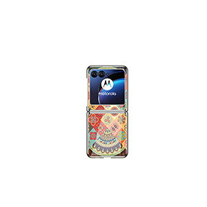 motorola razr 50 razr 50s P[X Jo[ ܂肽݌^ PC vX`bN wʋKX y p^[ bLdグ X}zیP[X CASE  ϏՌ ₷ p   