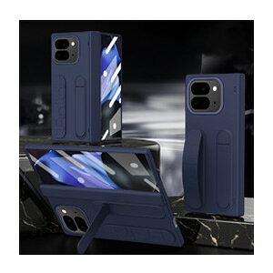 �O�[�O�� Google Pixel 9 Pro Fold �N���A�P�[�X �ϏՌ� �J�o�[ �܂肽���ݎ� CASE PC�f�� �Ռ��ɋ��� �X�^���h�@�\�t ���X�g�o���h�t�� ���� �����h�~ �l�C �������� ������� �s�N�Z��9 �v�� �t�H