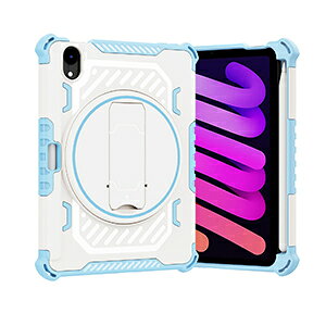 Apple iPad mini 7 �P�[�X �ϏՌ� �J�o�[ 2024���f�� �^�u���b�g�ی� �X�^���h�@�\�t�� 360�x��] ����ق��肩���� 2�d�\�� TPU&PC�f�� Pencil Pro ���[�������� ������� �֗����̍��� �l�C ���� 8.3�C