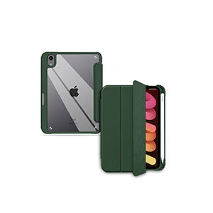 Apple iPad mini 7 2024���f�� �P�[�X �蒠�^ �J�o�[ TPU&PU���U�[�f�� �֗� �l�C �������� ������� �����₷�� �y���V�����[ �X�^���h�@�\ �ϏՌ� �J�o�[ �������� �A�b�v�� �A�C�p�b�h �~�j ��7��