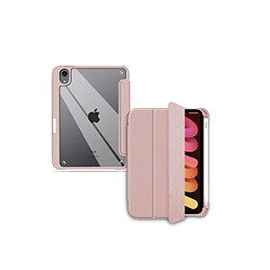 Apple iPad mini 7 2024���f�� �P�[�X �蒠�^ �J�o�[ TPU&PU���U�[�f�� �֗� �l�C �������� ������� �����₷�� �y���V�����[ �X�^���h�@�\ �ϏՌ� �J�o�[ �������� �A�b�v�� �A�C�p�b�h �~�j ��7��