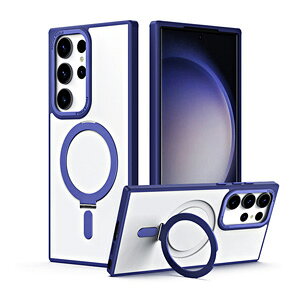 �T���X�� �M�����N�V�[ Samsung Galaxy S25 Ultra �P�[�X �J�o�[ PC+TPU�f�� �}�O�l�b�g�[�d �X�^���h�@�\�t�� �w��h�~ ��G�蔲�Q �ی�P�[�X �J���������Y�ی� �֗� �l�C �������� ������� �֗���