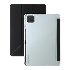 Xiaomi Pad 7/Pad 7 Pro 11.2�C���` �P�[�X �ϏՌ� �J�o�[ �V���I�~ �p�b�h 7/�p�b�h 7 �v�� 11.2�^ TPU+PU���U�[�� Pen���[ ������� �����₷�� ����h�~ �X�^���h�@�\ �������� �N���A�o�b�N�P�[�X �^�u