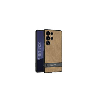 Samsung Galaxy S25 Ultra �P�[�X �ϏՌ� �J�o�[ �ی�P�[�X TPU&PU���U�[�f�� CASE �l�C �������� ������� �X�^���h�@�\ �����悭 �J�o�[ �Ռ��ɋ��� �X�g���b�v�z�[���t�� �l�C �T���X�� �M�����N�V