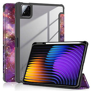 Xiaomi Pad 7/Pad 7 Pro 11.2C` P[X ϏՌ Jo[ VI~ pbh 7/pbh 7 v TPU+PC+PUU[ NAobNP[X   Pen̎[@\ ₷ h~ X^h@\ 