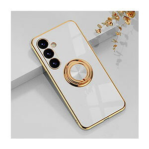 Samsung Galaxy S24 FE �P�[�X �ϏՌ� �J�o�[ ����ق��肩���� ������� �Ռ��ɋ��� ���b�L�d�グ TPU�f�� �Ռ��h�~ �����₷�� �����O�t�� �X�^���h�@�\ �֗� ���p �l�C CASE �T���X�� �M�����N�V