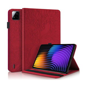 Xiaomi Pad 7/Pad 7 Pro 11.2�C���` �P�[�X �蒠�^ �J�o�[ ���� �V���I�~ �p�b�h 7/�p�b�h 7 �v�� 11.2�^ PU���U�[�� �֗� �l�C �������� ������� �����₷�� ����h�~ �J�[�h���[ �X�^���h�@�\ ������