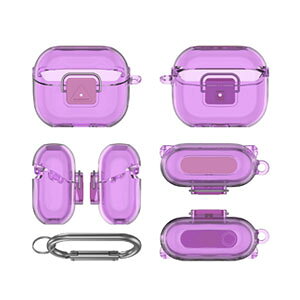Samsung Galaxy Buds3 �N���A�P�[�X Galaxy Buds3 Pro �P�[�X �ϏՌ� �J�o�[ ���S�ȃ��b�N�݌v TPU�f�ނ̃J�o�[ �C���z���E�w�b�h�z�� �M�����N�V�[ �o�b�Y3 /�o�b�h3�v�� �P�[�X CASE �����h�~ ���[ �ی� 