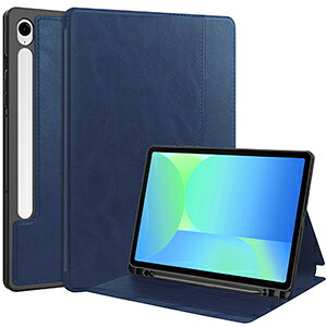 Galaxy Tab S10 FE �P�[�X �ϏՌ� �J�o�[ TPU+PU���U�[ ������� �P�[�X �����₷�� ����h�~ �J�[�h���[ �X�^���h�@�\ �I�[�g�X���[�v�@�\ �������� �^�u���b�g�P�[�X �J�b�R���� �M�����N�V�[ �^