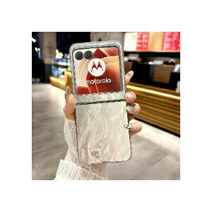 Motorola moto razr 60 �P�[�X �܂肽���݌^ �A�N���� ���K�Ȕ��G�� �X�}�z�ی�P�[�X �n�[�h�J�o�[ CASE �y�� �ϏՌ� ������ �����₷�� �������� ������� �S�ʕی� �l�C �֗� ���p �P�[�X �w�ʃJ