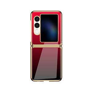 ZTE �k�r�A �t���b�v2 ZTE Nubia Flip2 5G A404ZT �n�[�h�P�[�X �܂肽���݌^ �V���v�� �G�b�W�E���b�L �w�ʋ����K���X �O���f�[�V�����^�C�v �X�}�z�A�N�Z�T���[ PC�f�� CASE �X�}�z�ی�P�[�X �ϏՌ�