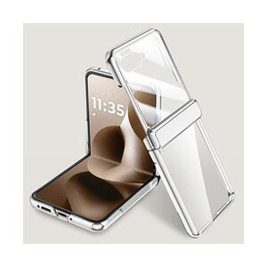 Motorola moto razr 60/60S moto razr 60 Ultra ケース カバー 折りたたみ型 PC素材 快適な肌触り エッジ・メッキ 折りたたみ型 透明な スマ ホ保護ケース CASE 高級感 耐衝撃 持ちやすい おすすめ おしゃれ