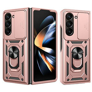 Samsung Galaxy Z Fold7 5G �T���X�� �M�����N�V�[ Z �t�H�[���h7 �P�[�X �J�o�[ �܂肽���݌^Android�X�}�z�A�N�Z�T���[ �����O�t�� �X�^���h�@�\ �܂肽���݌^ �J���������Y�ی� PC�f�� �����₷�� 