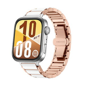 Huawei WATCH FIT 4 WATCH FIT 4 Pro ウェアラブル端末・スマートウォッチ 交換 バンド 高級ステンレス スポーツ ベルト ファーウェイ ウォッチ Watch Fit 4 交換用 ベルト 簡単装着 調節可能 携帯に便利