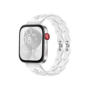 HUAWEI Watch Fit 4/Watch Fit 4 Pro ウェアラブル端末・スマートウォッチ 交換 バンド シリコン素材 スポーツ ベルト ファーウェイ ウォッチ Watch Fit 4 交換用 ベルト 簡単装着 爽やか 便利 実用 人気