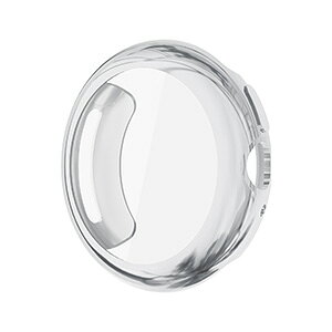 Google Pixel Watch 4 41mm/45mm ケース ウェアラブル端末・スマートウォッチ フルカバー 液晶保護 クリア メッキ仕上げ TPU素材 シンプルで 一体型 ソフトカバー CASE 落下衝撃 便利 軽量 簡易着脱 人