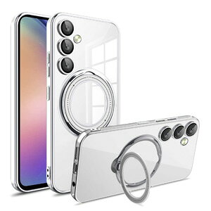 �T���X�� Samsung Galaxy S25 FE �P�[�X �J�o�[ ����ق��肩���� �Ռ��ɋ��� TPU�f�� 360°��]���X�^���h ���b�L �N���A�P�[�X �����������ӂ� �֗� ���p �l�C �y�� �w�ʃJ�o�[ �ϏՌ� �^�t�Ŋ��