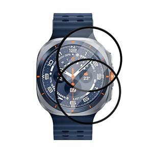 �T���X�� �M�����N�V�[ Samsung Galaxy Watch Ultra 2025 �E�F�A���u���[���E�X�}�[�g�E�H�b�` HD Film �S��ʕی�t�B���� ������ �t���ی� HD Film 3D���E���h�����ގ� �ی�t�B���� �ی�V�[�g PET�f�� 