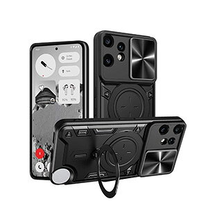 �i�b�V���O Nothing CMF Phone 2 Pro �P�[�X �J�o�[ ����ق��肩���� �Ռ��ɋ��� TPU+PC�f�� �X�^���h�@�\�t�� 360�x��] �ϏՌ��J�o�[ �Ռ��h�~ �����������ӂ� �l���̏Ռ��z���⋭ �l�C �֗� ��