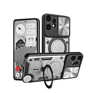 �i�b�V���O Nothing CMF Phone 2 Pro �P�[�X �J�o�[ ����ق��肩���� �Ռ��ɋ��� TPU+PC�f�� �X�^���h�@�\�t�� 360�x��] �ϏՌ��J�o�[ �Ռ��h�~ �����������ӂ� �l���̏Ռ��z���⋭ �l�C �֗� ��