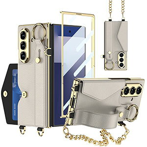 TX MNV[ Z tH[h7 5G Samsung Galaxy Z Fold7 5G P[X Jo[ PC+KX Ot X^h@\ J[h[ Xgbvt K CASE ϏՌJo[ Ռh~ JbR