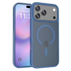 アップル アイフォン Apple iPhone 17 17 Air 17 Pro 17 Pro Max ケース 耐衝撃 カバー 衝撃に強い TPU&PC素材 全面保護 半透明の マット 磁気吸着 アップル アイフォン17 / 17エア / 17プロ / 17プロマックス