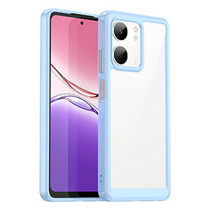 OPPO A5X (CPH2725) �P�[�X �N���A �ϏՌ� �J�o�[ �^�t�Ŋ�� 2�d�\�� TPU+PC�f�ސ� �X�g���b�v�z�[���t�� �Ռ��z�� �����h�~ ���� �J�o�[ �l�C �������� ������� �J�b�R���� �Ռ��ɋ��� �I�b�| A5x C