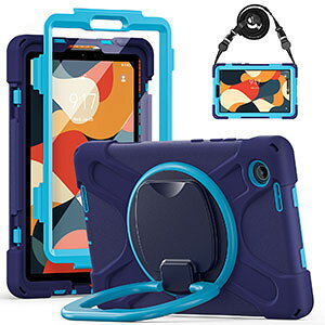 Lenovo Tab One �P�[�X �ϏՌ� �J�o�[ ���m�{ �^�u ���� ZAF00066JP 8.7�C���`/�^ �^�u���b�g�ی� �X�^���h�@�\�t�� 360�x��]�ł��܂� ����ق��肩���� �V�����_�[�X�g���b�v �l�C �������� ����