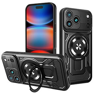 �A�b�v�� �A�C�t�H�� Apple iPhone 17 17 Air 17 Pro 17 Pro Max�P�[�X �J�o�[ TPU&PC�f�� �����Y�ی� �����O�t�� �X�^���h�@�\ �w�ʃJ�o�[ CASE �����₷�� �y�� �Ռ��h�~ �����h�~ �J���t�� �l�C iPhone 17 �P