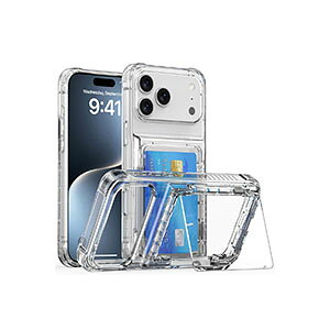アップル アイフォン Apple iPhone 17 17 Air 17 Pro 17 Pro Maxケース カバー クリアケース TPU&PC素材 カード収納 スタンド機能 透明 背面カバー CASE 持ちやすい 軽量 衝撃防止 落下防止 人気 iPhone 17 ケー