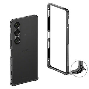Xperia 1 VII �P�[�X �ϏՌ� �J�o�[ Xperia 1 VI �A���~�T�C�h �G�N�X�y���A 1 VII/�G�N�X�y���A 10 VII �A���~�o���p�[ �g �t���[�� �X�}�z�P�[�X �y�� �����₷�� ���� �l�C �������� ������� xperia 1 v