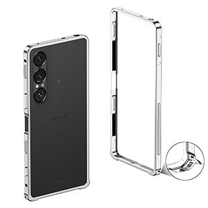 Xperia 1 VII �P�[�X �ϏՌ� �J�o�[ Xperia 1 VI �A���~�T�C�h �G�N�X�y���A 1 VII/�G�N�X�y���A 10 VII �A���~�o���p�[ �g �t���[�� �X�}�z�P�[�X �y�� �����₷�� ���� �l�C �������� ������� xperia 1 v