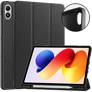Redmi Pad 2 Pro �P�[�X �ϏՌ� �J�o�[ PU���U�[�� ������� �P�[�X �����₷�� ����h�~ REDMI �X�}�[�g�y�����[ �X�^���h�@�\ �I�[�g�X���[�v�@�\ �������� �l�C �������� �^�u���b�g�ی� �P�[�X 