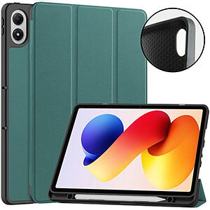 Redmi Pad 2 Pro �P�[�X �ϏՌ� �J�o�[ PU���U�[�� ������� �P�[�X �����₷�� ����h�~ REDMI �X�}�[�g�y�����[ �X�^���h�@�\ �I�[�g�X���[�v�@�\ �������� �l�C �������� �^�u���b�g�ی� �P�[�X 